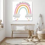 YOU ARE MY RAINBOW איור קשת בענן