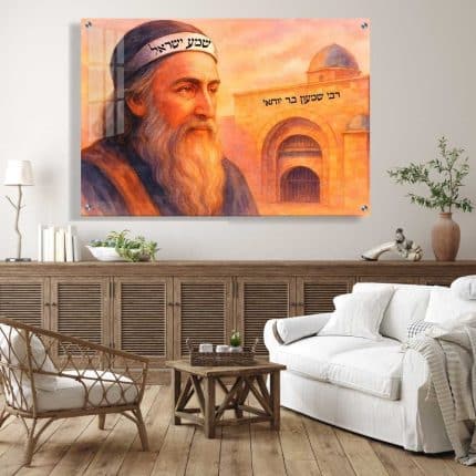 רבי שמעון בר יוחאי במירון - גוונים אדומים