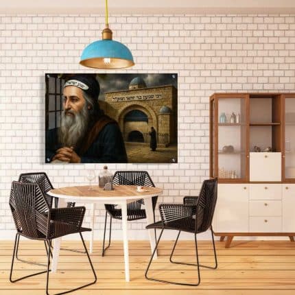 רבי שמעון בר יוחאי במירון - סגנון ריאליסטי