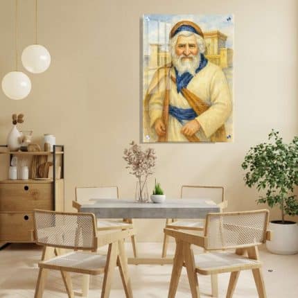 רבי יעקב אבוחצירא ציור מים